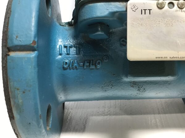 ITT Dia-Flo 2-2833-SS-902 Straight Way Diaphragm Valve - Image 3