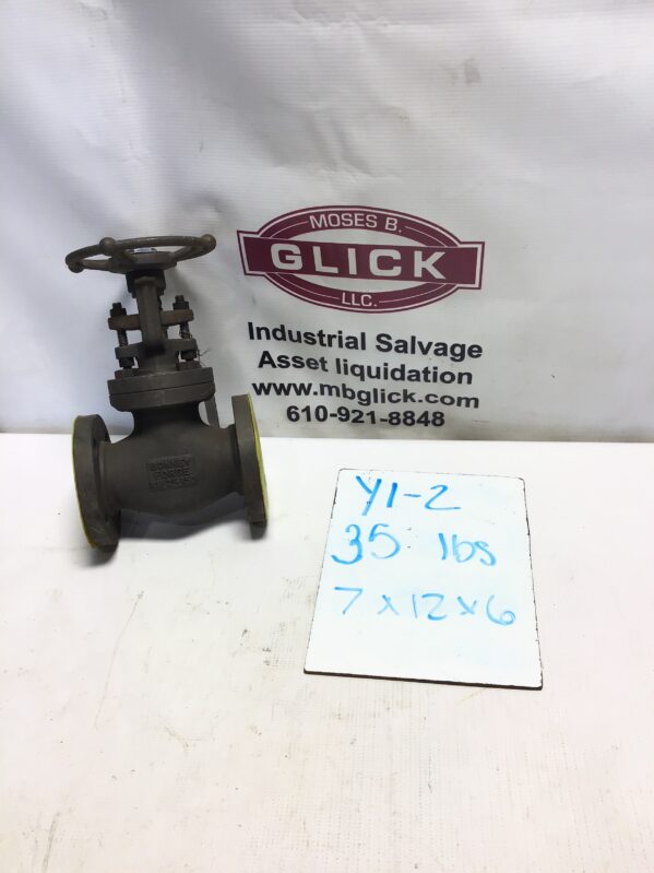 Bronney Forge L1-11 Flanged End Forged Steel Gate Valve 1-1/2" A105N Body