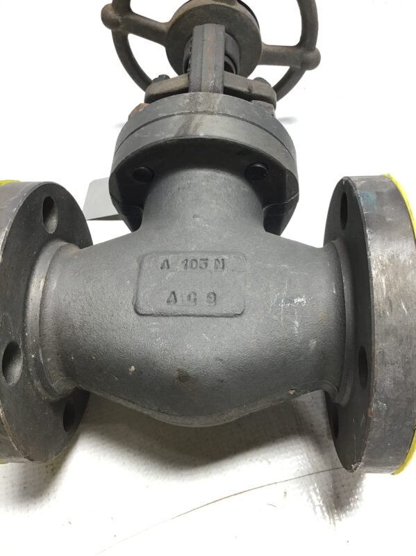 Bronney Forge L1-11 Flanged End Forged Steel Gate Valve 1-1/2" A105N Body - Image 3