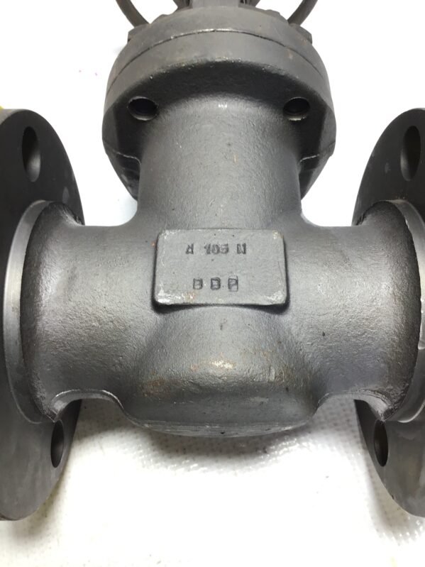 Bonney Forge L1-11-RF Steel Flanged Wedge Gate Valve 2" 150 RF Flanged A105 Forged Steel 