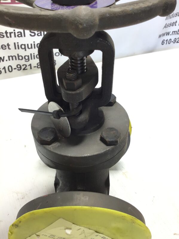 Bonney Forge L1-11-RF Steel Flanged Wedge Gate Valve 2" 150 RF Flanged A105 Forged Steel  - Image 4