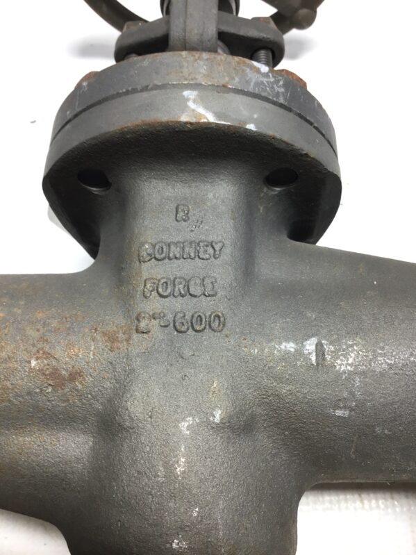 Bonney Forge L6-31 Globe Valve 2" 600 RF Flanged A105N Forged Steel - Image 3