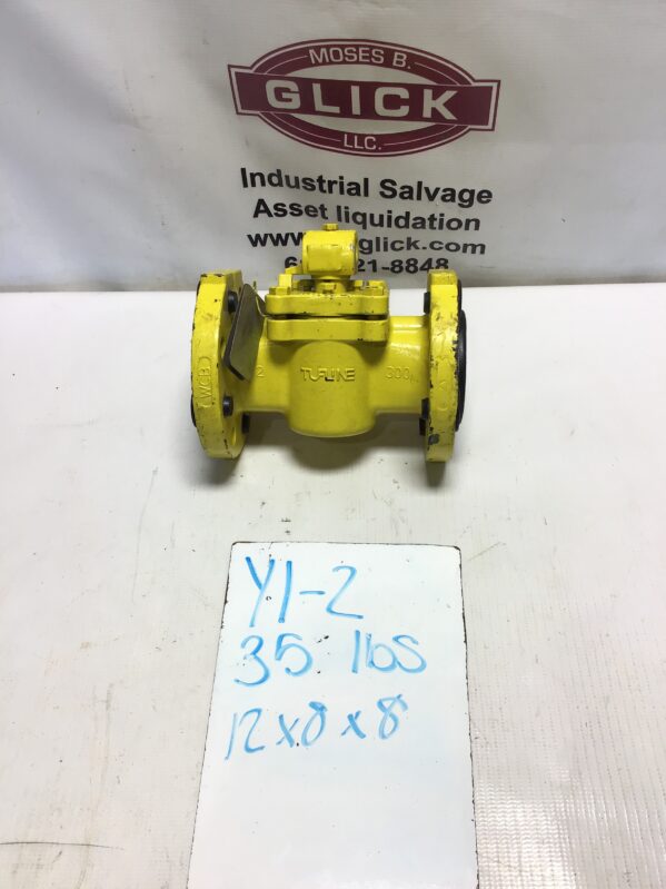 Xomox Tufline 940514 Check Valve 2" Class 300 Max Press PSI/Bar 400/27.6 Max Temp 400°F/204°C