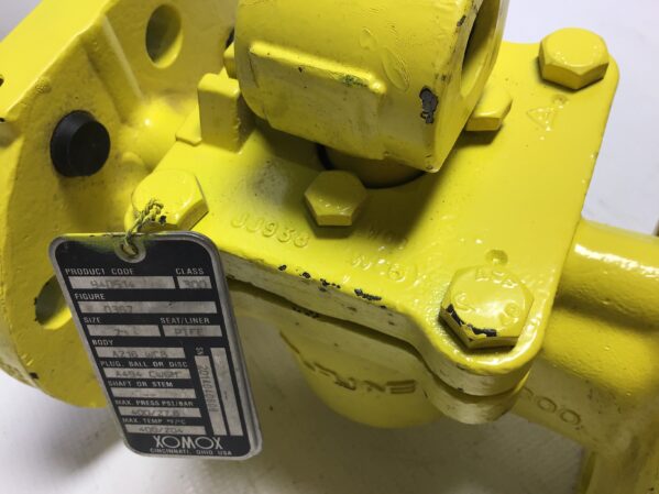 Xomox Tufline 940514 Check Valve 2" Class 300 Max Press PSI/Bar 400/27.6 Max Temp 400°F/204°C - Image 2