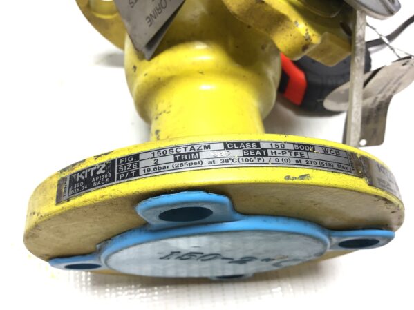 Kitz 2-150 WCB Check Valve 2 Class 150 19.6bar (285PSI) @ 38°C(100°F) - Image 2