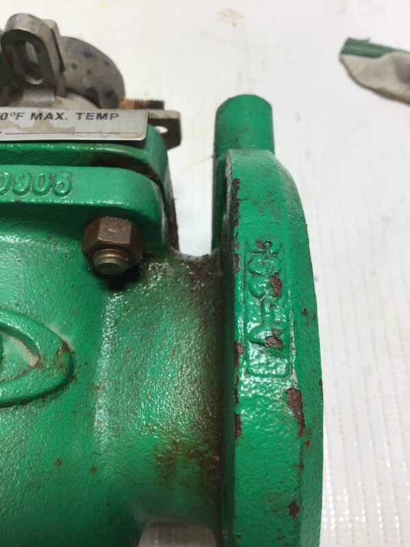 Durco T-41 T-line Manual Steel Flanged Plug Valve 400°F Maximum Temperature - Image 6