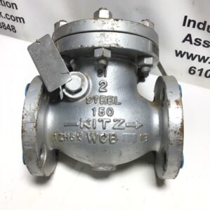 Kitz 1ZH5X WCB Swing Check Valve 2" Steel Class 150