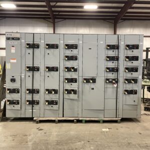 Eaton Freedom Series 2100 7 Section MCC Motor Control Center 1200/800A 600V