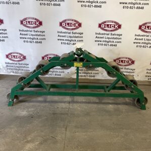 Greenlee 60" Radius Right Angle Conveyor Sheave w/ 5” x 7” Wheels