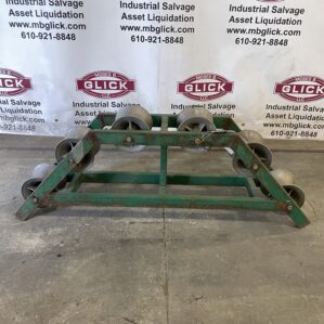 Greenlee 48" Radius Right Angle Conveyor Sheave w/ 5” x 6” Wheels