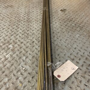 Brass Tubing 0.150” ID x 0.236” OD, 39-3/4” L -Lot of 26