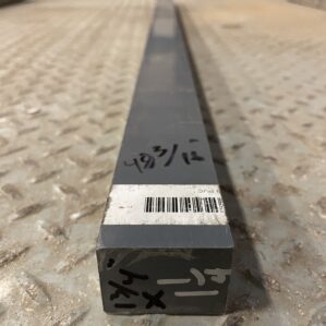 1-3/4” x 1-1/4” PVC Bar Stock 48-3/16” long