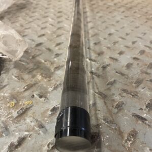 1” (1.006”) x 26.5” Clear Cast Acrylic Round Bar/Rod Stock