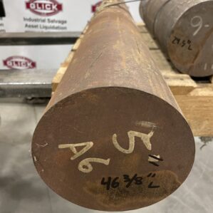 5” x 46-3/8” A6 Air-Hardening Tool Steel Round Bar/Rod Stock
