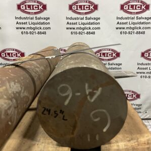 6” x 24.5” A-6 Tool Steel Round Bar/Rod Stock A6 Air Hardening