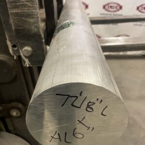 6061 Aluminum Round Bar/Rod Stock 6” x 12"  (+/- )