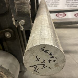 6061 Aluminum Round Bar/Rod Stock 4-3/4” x 12” (+/-)