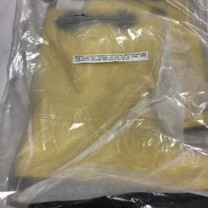 Unbranded MB943C Yellow Rubber 17" Leggin Boot Size 10