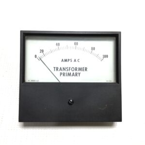 TTT Triplett RC 85011-L3 Transformer Primary Panel Meter 0-100 Amps AC