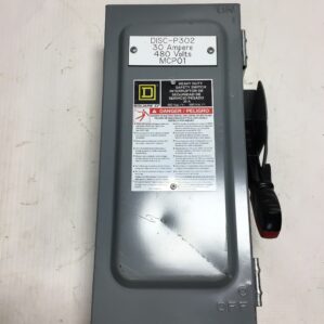Square D HU361AWK - AL-40 Enclosed Switch 600V 30A 50/60Hz Type 3R,5,12