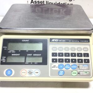 Fairbanks AND HC-6Ki Counting Scale Cap 6kg x 0.001kg - 15lb x 0.002lb 7.5V 0.5A