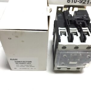Ram Industries RI1D9511G7 Contactor AC3: 95A 45kW 415V Coil Voltage 120V 50/60Hz