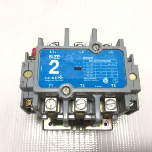 Gould M103D12-X1 M-Series AC Magnetic Contactor 110-120V 50/60Hz 3 Poles Size 2