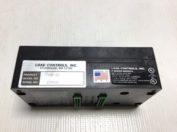Load Controls PMP-25 Pump Load Control Input 120VAC 60Hz 3PH Type 1 ...