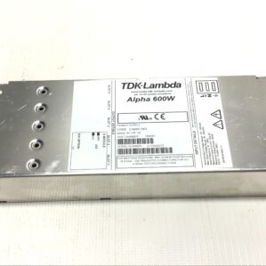 TDK-Lambda H60081 Power Supply Alpha Nom Input Voltage 100-240VAC 600W 47-63Hz 