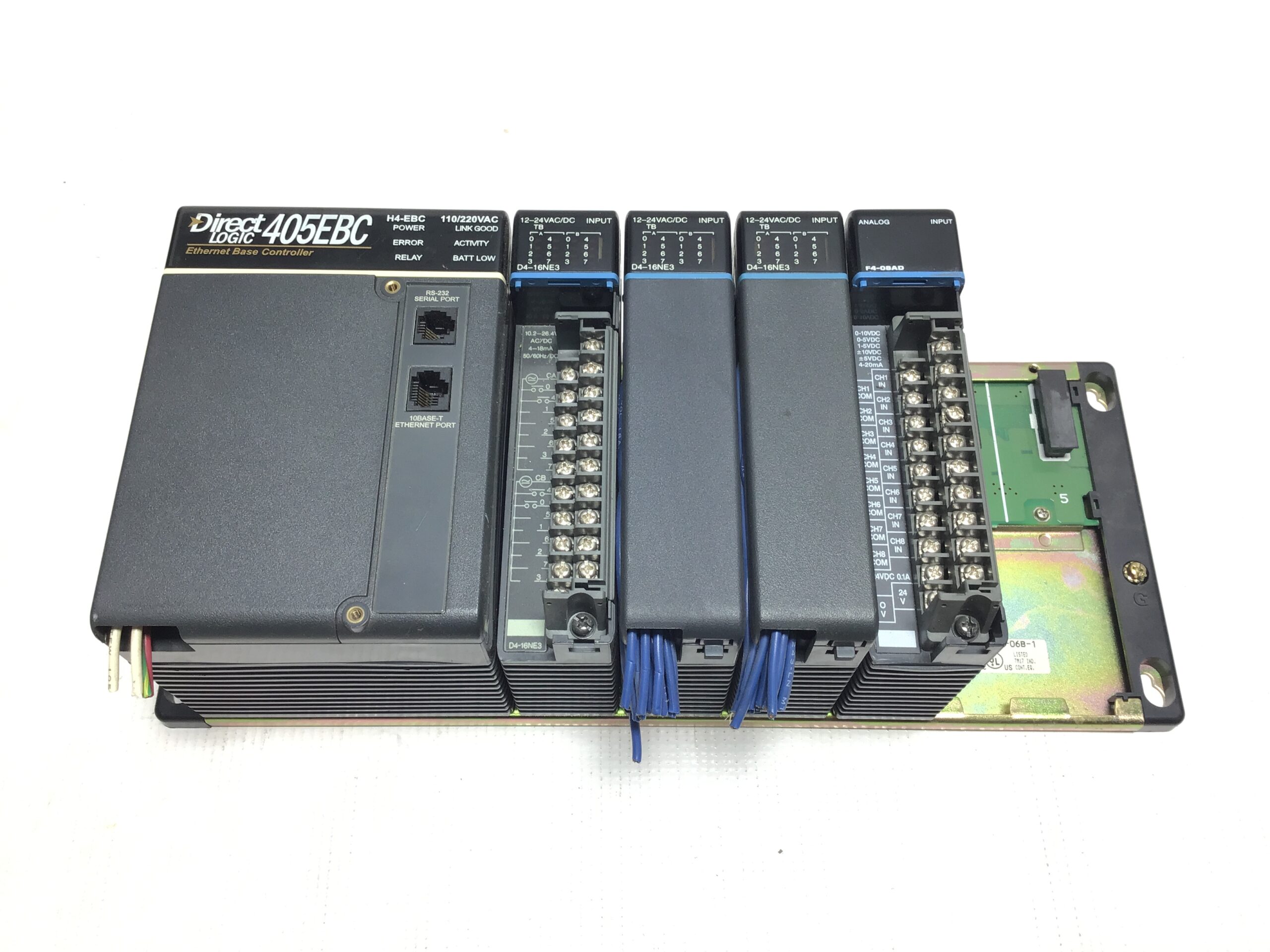 Direct Logic 405EBC Programmable Logic Controller (PLC) system 110/220VAC
