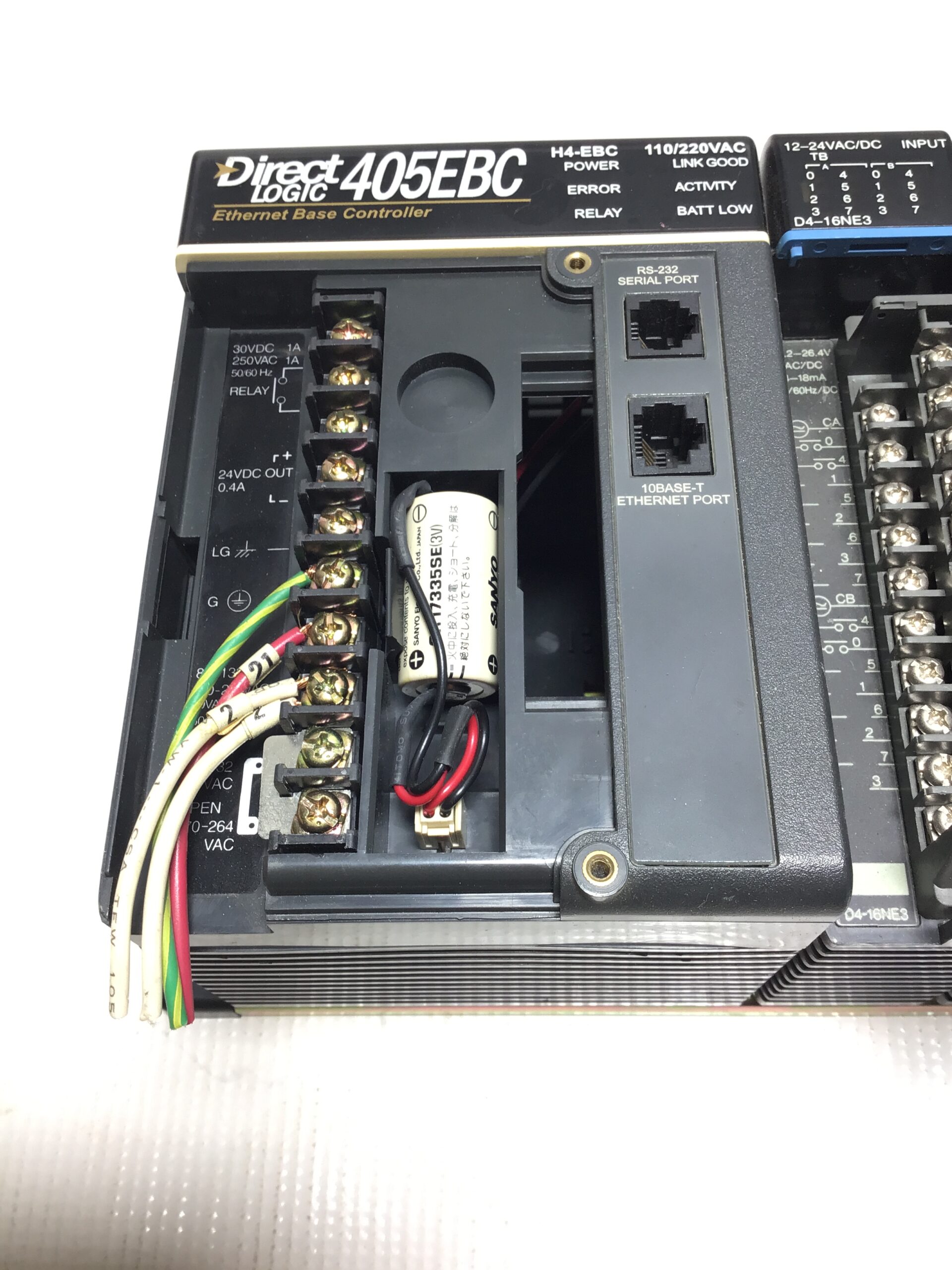 Direct Logic 405EBC Programmable Logic Controller (PLC) system 110/220VAC - Image 2