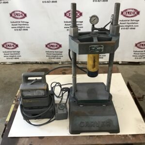 Carver M Laboratory Hydraulic Press with Enerpac PUJ1200B Hydraulic Pump