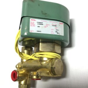 Asco 2126304F Red Hat Solenoid Valve 3/8" NPT 125 Volts DC 35.1 Watts