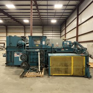 Economy 5042AT840 Horizontal Auto-Tie Baler – 40 HP, 460V, Industrial Recycling Machine