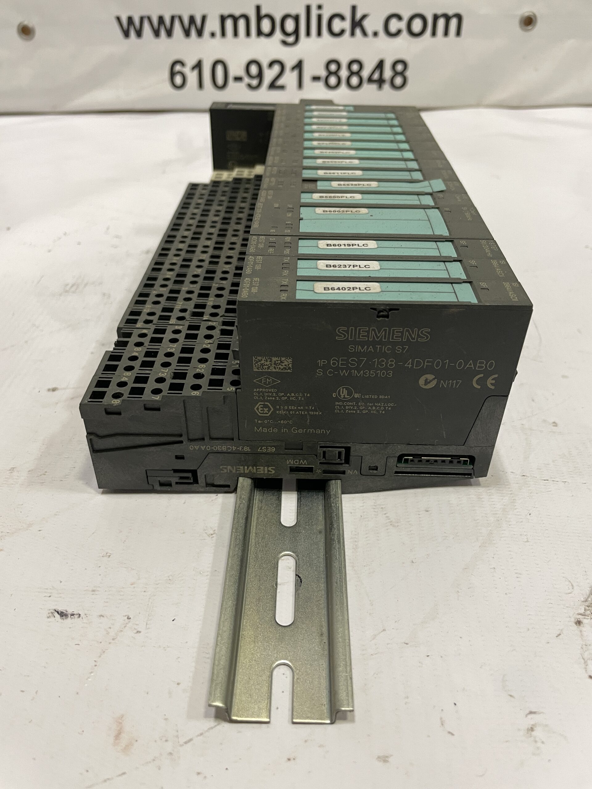 Siemens Simatic PROFIBUS DP 6ES7 151-1AA05-0AB0 Interface Module w/ 14 ...
