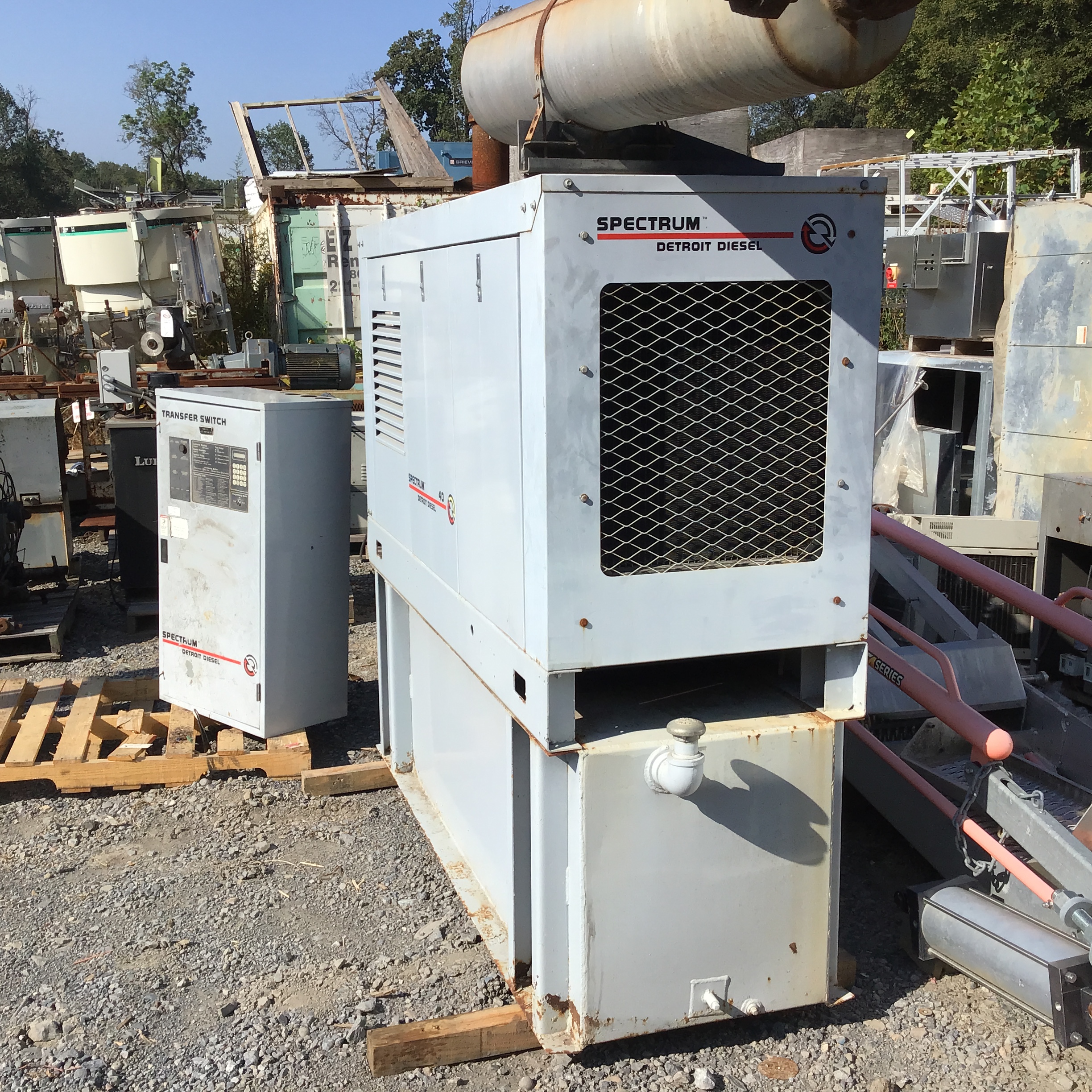 Spectrum 40DS60 Detroit Diesel 40KW Generator w/ Auto Transfer