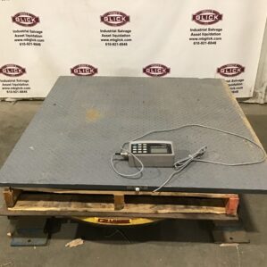 Arlyn Stainless Steel Floor Scale Capacity 5000 x 1lb/2250 x .5kg w/Digital Display