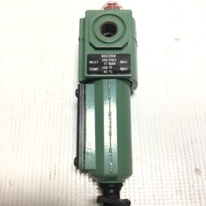 Lincoln 602204 Air Line Lubricator 1/4" Ports 250PSIG 17Bar Max 150°F 65°C Max