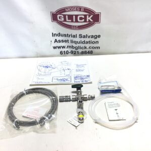 Fisherpak FPAKGASKIT Gas Connection Kit Stainless Steel Maximum Pressure 15 PSI