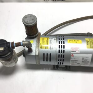 Gast 0823-101Q-G273/P063FYL-4389/G273NE Vacuum Pump 50/60Hz 1425/1725RPM 1/2HP