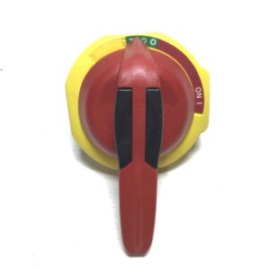 Allen-Bradley 194R-PY Red and Yellow Disconnect Switch Operating Handle Ser A