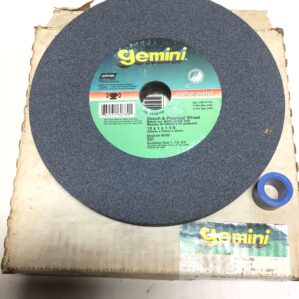 Norton Gemini 66253160789 Bench & Pedestal Grinding Wheel Max 2485 RPM 60/80 Grit