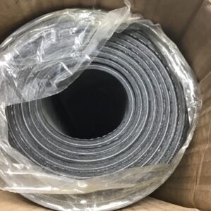 Maximo 1050221 Black Buna Rubber Vessel Gasket Sheet 3/16"In 40 CU