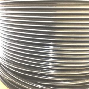 Grayline T0208-020-130-900-001 Extruded PVC Tubing 4" X .020" Reel Black