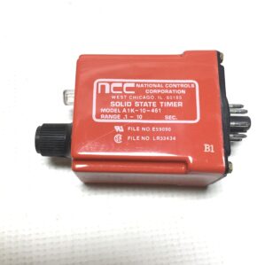 National Controls Corporation A1K-10-461 Solid State Timer Range 1-10 Sec 120VAC