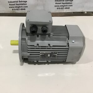 Moll Y3PE-90S4 B5 Three Phase Motor 1" Keyed Shaft 50/60Hz 230/400V 1420/1704RPM