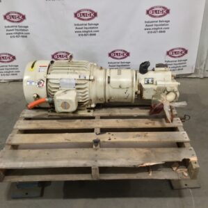 Parker PUP60202R211 Hydraulic Pump/Motor Assembly 2000PSI Max 60Hz 1770RPM 20HP 