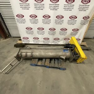 Continental 10” Stainless Steel Auger / Screw Conveyor 216165 230/460 3PH