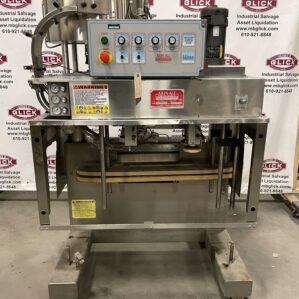 KAPS-ALL C-8 Bottle Capper/Capping Machine 2-1/2” w x 3/4” h Max Cap Size