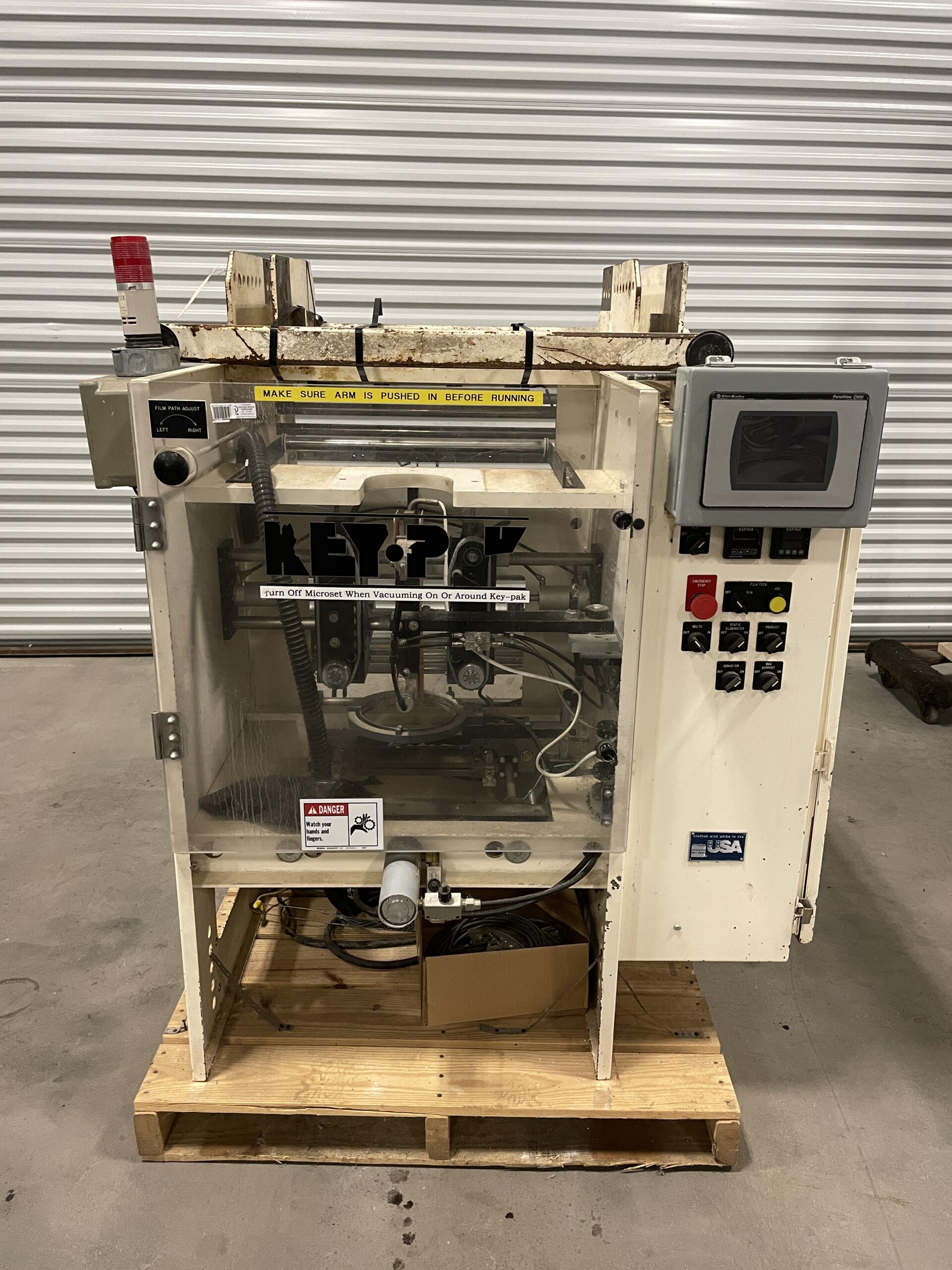 Key-Pak EL800 Automated Bag Filler/Sealer Packing Machine – Moses B. Glick